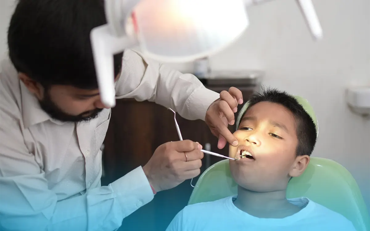 superare la paura del dentista bambini