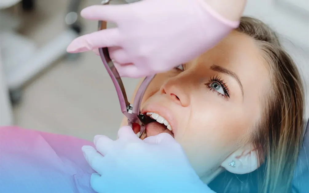dormire a faccia in giù e allineamento dentale
