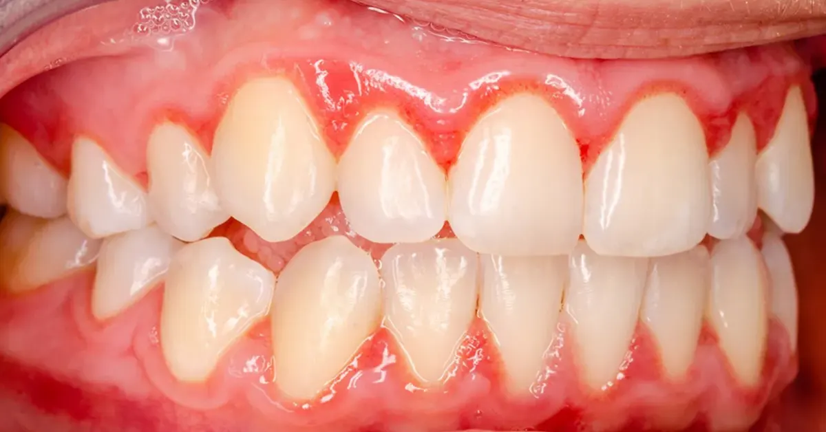 segno di perdita di osso mandibola
